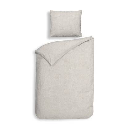 Heckett Lane Dekbedovertrek Flanel Franela - desert sand Geel