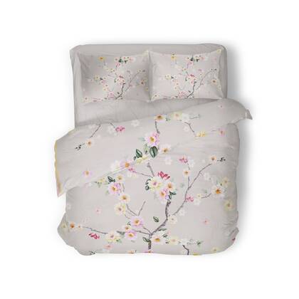 Eleganzzz Dekbedovertrek Micropercal Spring Breeze - pink Roze