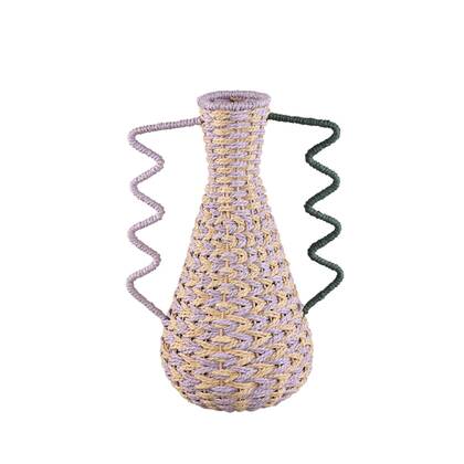 PTMD Mand Veraa - 25x25x48 cm - Polyethyleen - Naturel Multicolor