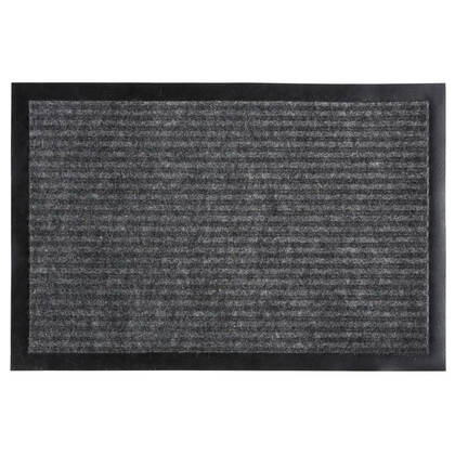 5Five Deurmat - donker - droogloopmat - 60 x 40 cm Grijs