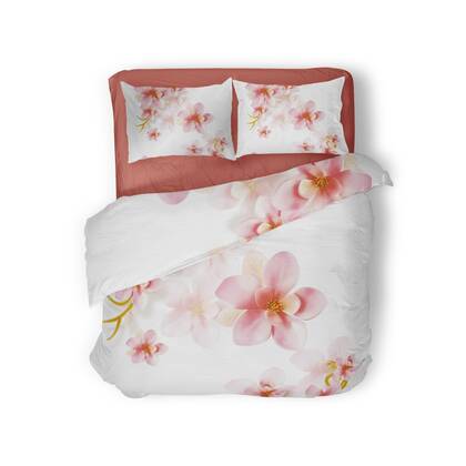 Eleganzzz Dekbedovertrek Micropercal Floral Paradise - multi Multicolor