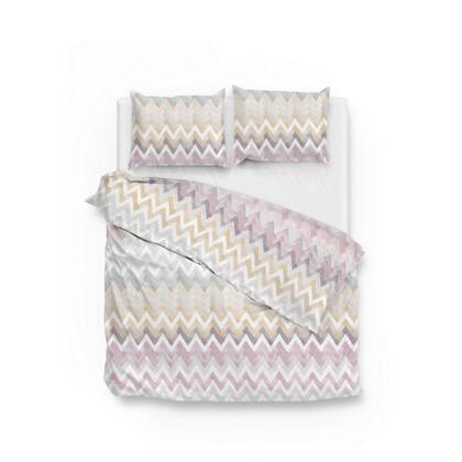 Zo Home Dekbedovertrek Katoen Flanel Lini - multi Multicolor