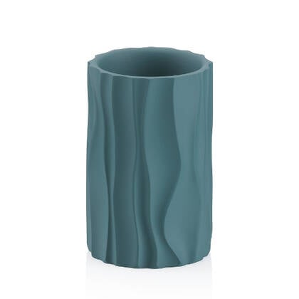 Kela - Badkamer Drinkbeker, Polyresin, Teal Blauw - Kela | Merida