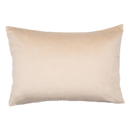 Clayre & Eef Kussenhoes 35x50 cm Beige Polyester
