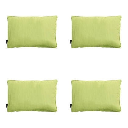 Madison - Sierkussen Panama lime - Ca. 40x60 cm - Set van 4 Groen