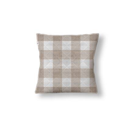 Zo Home Quattro di Lino Sierkussen - sandy 50x50cm Beige