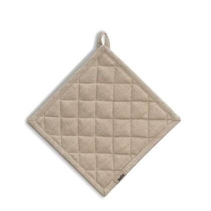 Kela - Pannenlap, Set van 4 Stuks, Katoen, Beige, 20 x 20 cm - Kela |