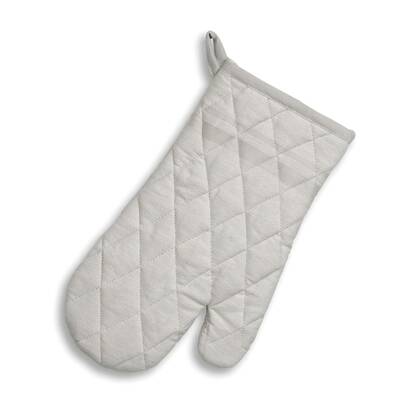 Kela - Ovenwant, Ovenhandschoen, Set van 4 Stuks, Katoen, Beige met St