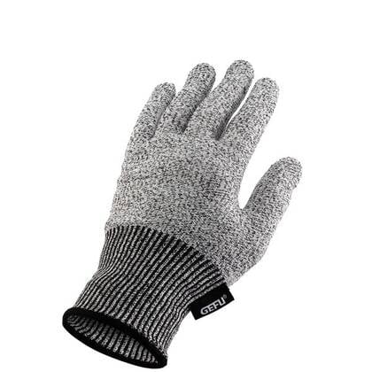 GEFU - Snijhandschoen, One-size, Grijs, Wasbaar - GEFU | SECURO Zwart, Grijs