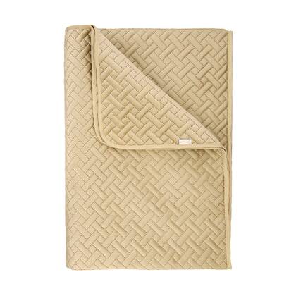 Yellow Bedsprei Audrey - sand Geel