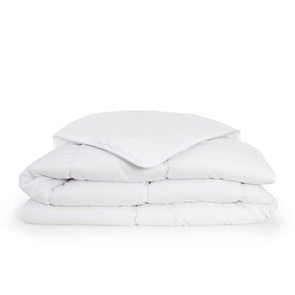 Eleganzzz Enkel Dekbed 100% Katoen Wit