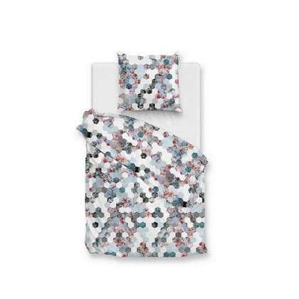 Zo Home Dekbedovertrek Katoen Flanel Vanessa - multi Multicolor