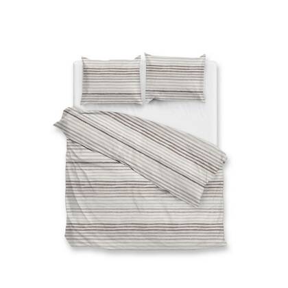 Zo Home Dekbedovertrek Flanel Pia - natural Beige