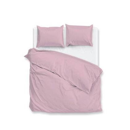 Zo Home Dekbedovertrek Katoen Percalle - lilac pink Roze