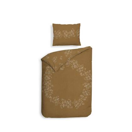 Heckett Lane Dekbedovertrek Katoen Twill Haruto - yellow Geel
