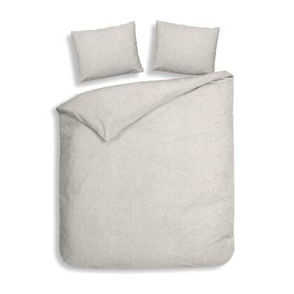 Heckett Lane Dekbedovertrek Flanel Franela - desert sand Geel