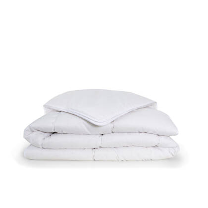 Eleganzzz 4 Seizoenen Dekbed 100% Katoen Wit