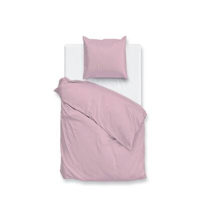 Zo Home Dekbedovertrek Katoen Percalle - lilac pink Roze