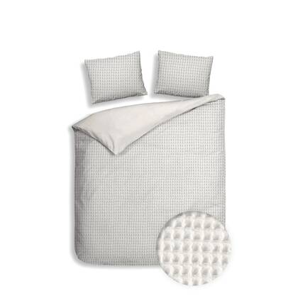 Heckett Lane Dekbedovertrek Katoen Vafala - ivory white Wit