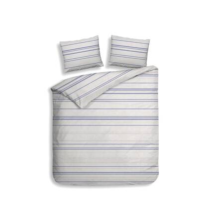 Heckett Lane Dekbedovertrek Flanel Mattia - grey Grijs