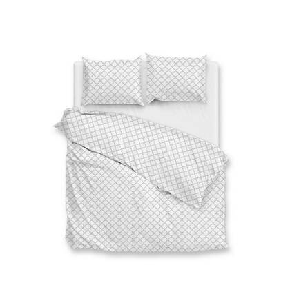 Zo Home Dekbedovertrek Katoen Satijn Linea di Satinado - white Wit