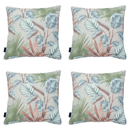 Madison - Sierkussen Cala natural - Ca. 50x50 cm - Set van 4 Multicolor