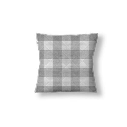 Zo Home Quattro di Lino Sierkussen - dove grey 50x50cm Grijs