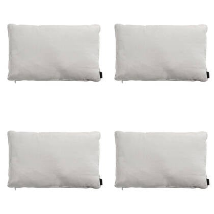 Madison - Sierkussen Panama linnen - Ca. 40x60 cm - Set van 4 Beige