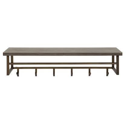 AnLi Style Kapstok Ferro 6 haken hoedenplank Antraciet