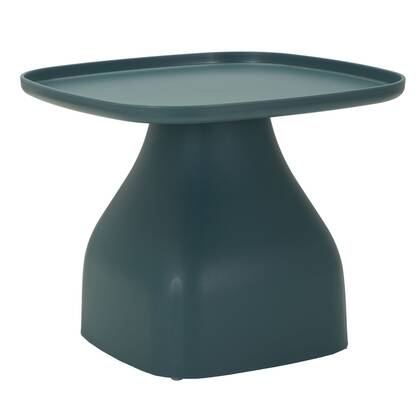 Tafel in kunststof cm 48x48x38 Blauw