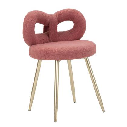 Mini roze teddy stoel ø 40x67 cm