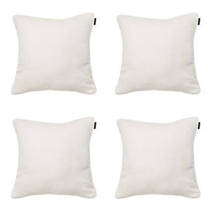 Madison - Sierkussen Napels sand - Ca. 50x50 cm - Set van 4 Beige