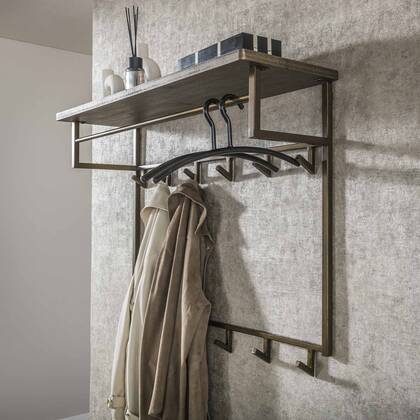 Davidi Design Ferro Brons Kapstok Hoog 12 Haken