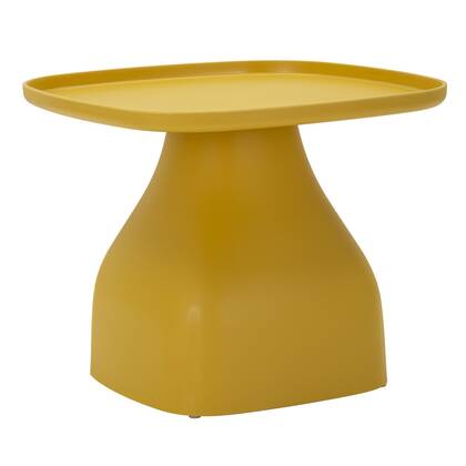 Plastic tafel cm 48x48x38 Geel
