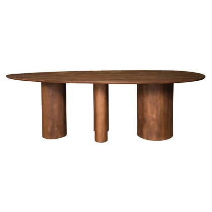 Home67 - Eettafel Amir 240 x 120 cm - Mangohout Bruin