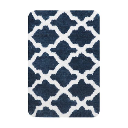 Dutch House Badmat Toulon 60x90cm - Blauw