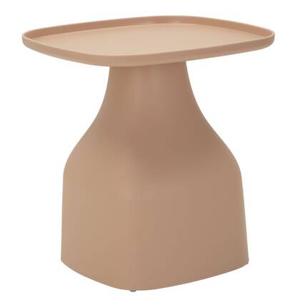 Plastic tafel roze cm 48x48x50