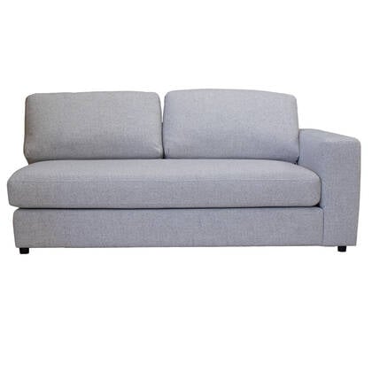 DÉJA Living - U-Bank Greige Stof - 400x317x89cm - Maribo Beige