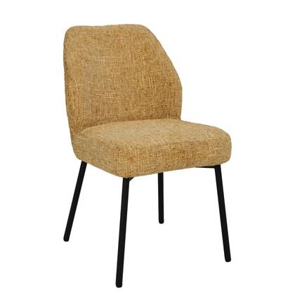Livingfurn Tess eetkamerstoel - honey Geel
