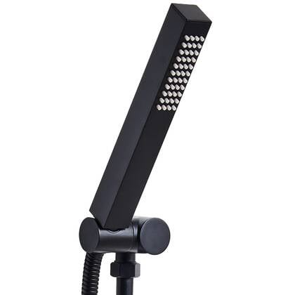 Beliani - YARARI - Handdouche - Zwart - Messing