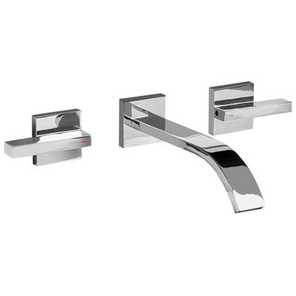 Beliani - BERRACO - Wandgemonteerde mengkraan - Zilver - Messing