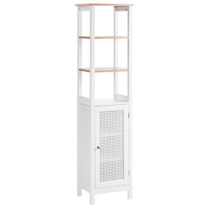 Beliani - ALAMOS - Badkamerkast - Wit - 30 x 160 cm - MDF