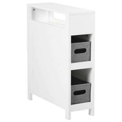 Beliani - CACHI - Badkamerkast - Wit - 20 x 70 cm - MDF