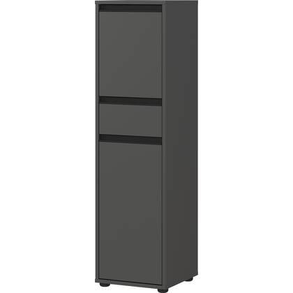 Germania Lemont Grafiet Badkamerkast Slim H121 cm Antraciet