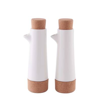 Amorim - Soulmate Dressing Olie & Azijn Set van 2 Stuks Crème