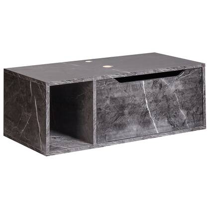 Beliani - CASCAVEL - Badkamerkast - Zwart - 80 x 40 cm - MDP