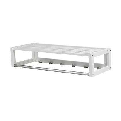 Rowico Home Confetti kapstok met hoedenplank - 80 cm Wit