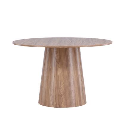 Nest living Trude Houten Eettafel Naturel - Ø 120 cm Bruin