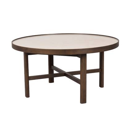 Rowico Home Marsden Ronde Houten Salontafel Ø 90 cm - Bruin