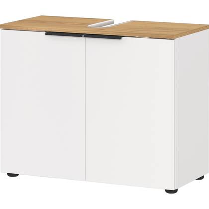 Germania Menen Wit | Eiken Wastafelonderkast 70 cm
